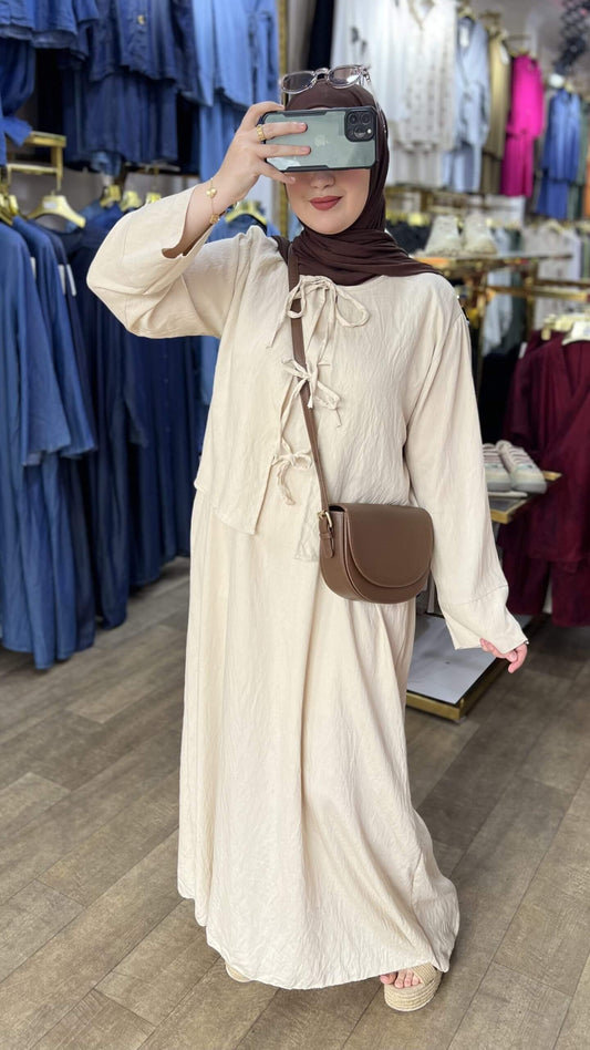 Robe Duo noeud Hijab
