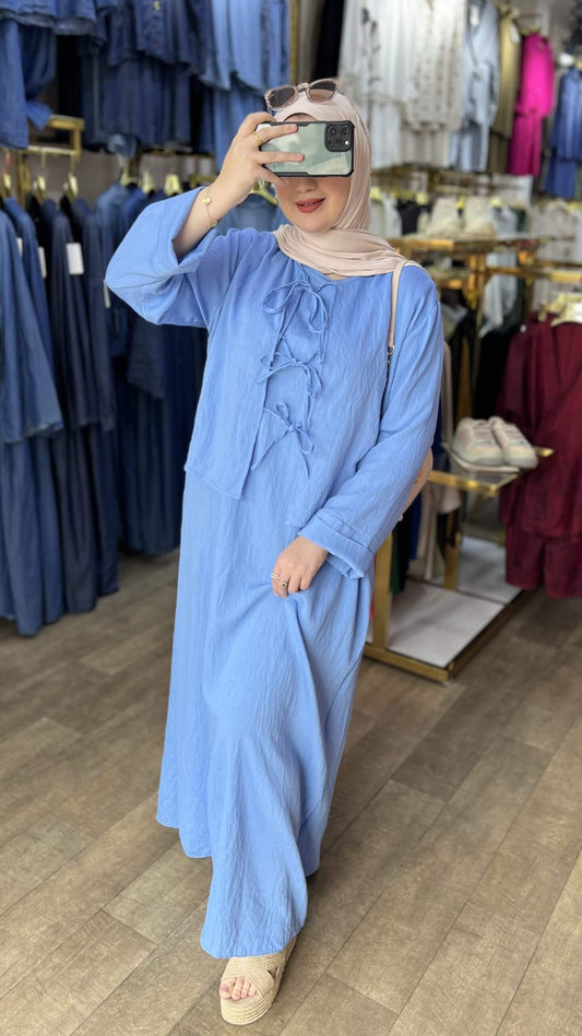 Robe Duo noeud Hijab